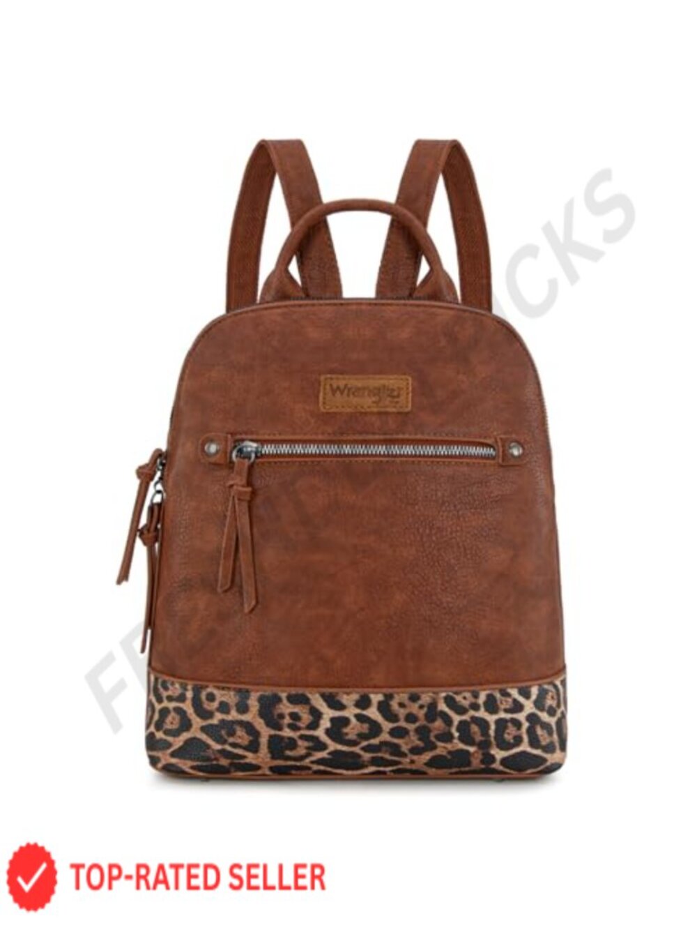 Faux Leather Mini Backpack Purse for Women Travel Work Daypack
